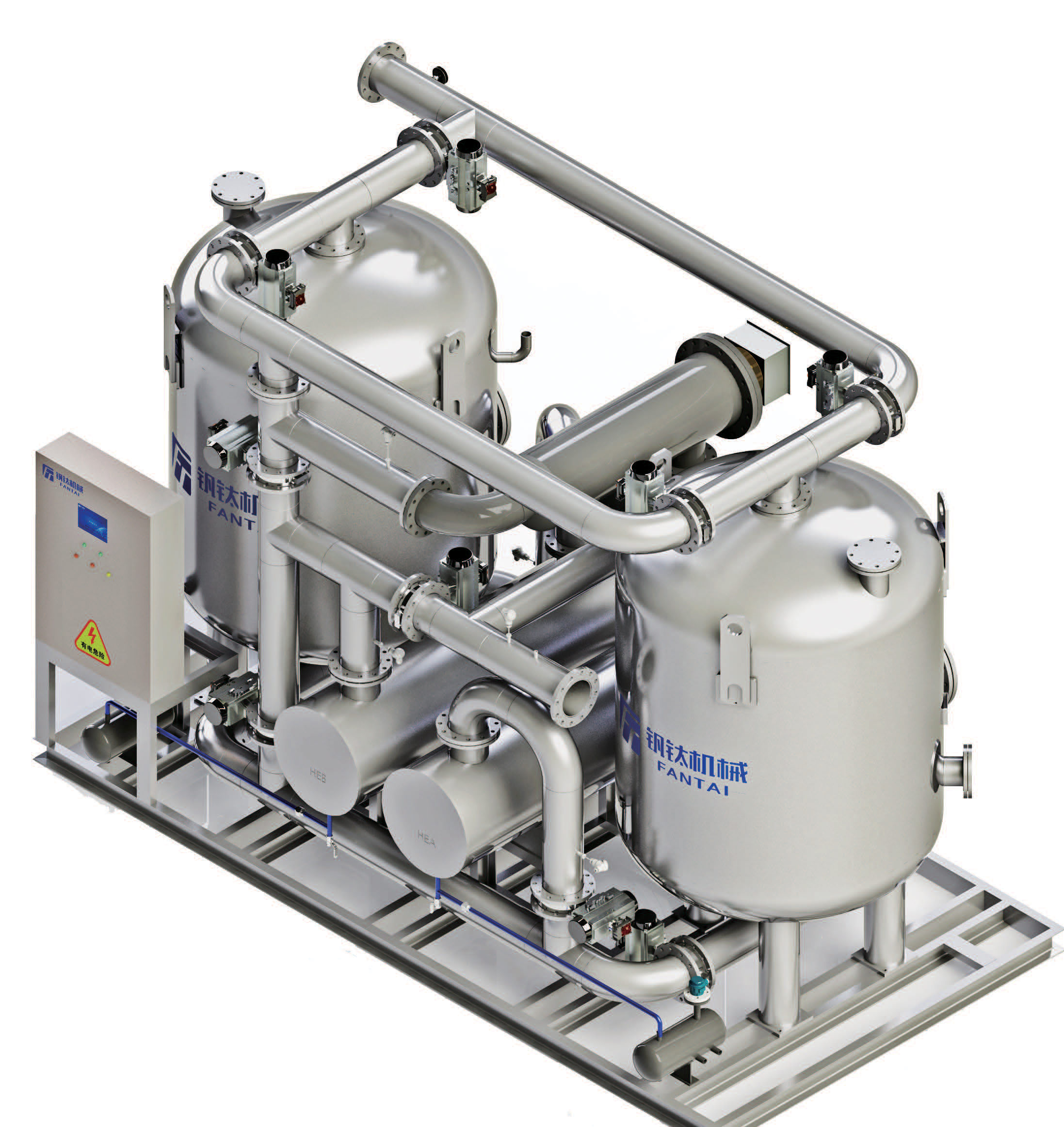 FYL型零氣耗壓縮熱再生吸附式干燥機